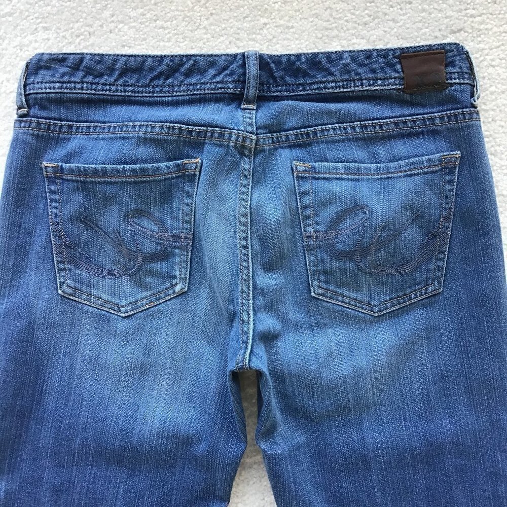 X2 ULTRA SKINNY BLUE CAPRI JEANS SIZE 8 - Picture 2 of 9